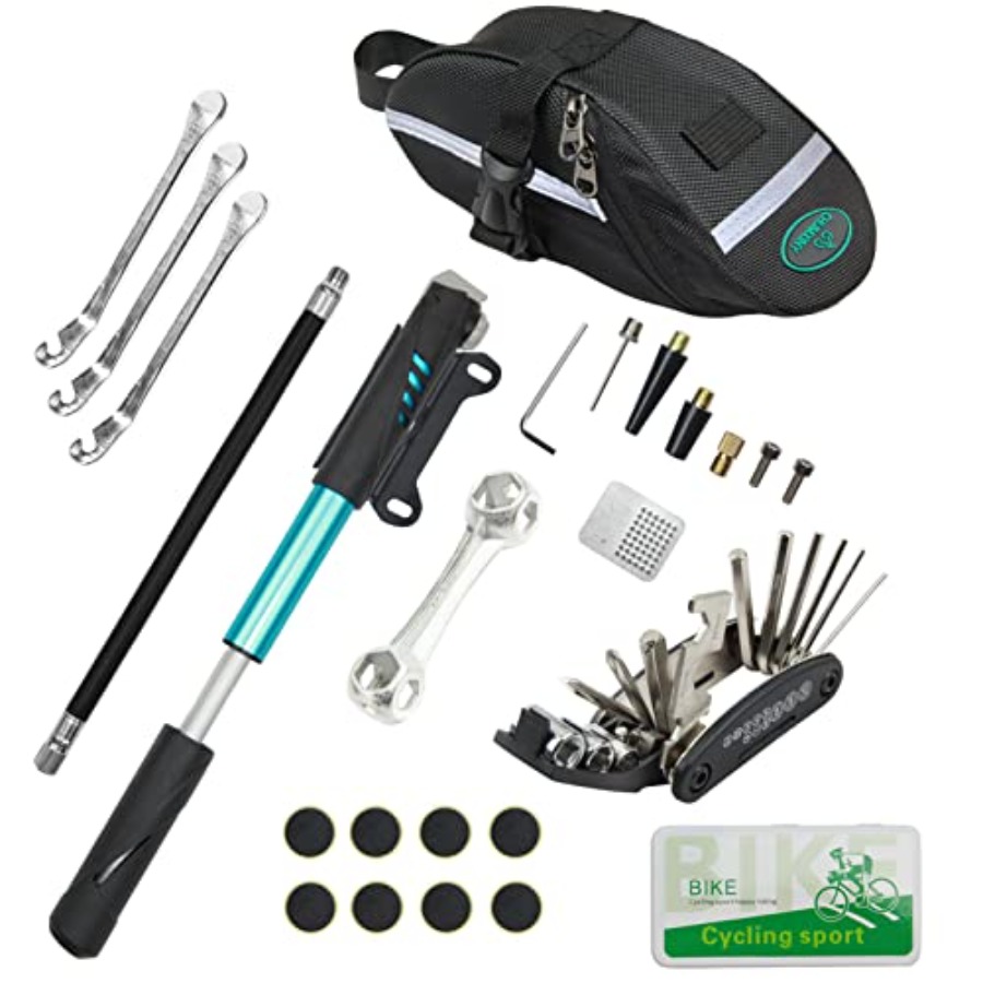 Mountain Biking Kit - Zestaw naprawczy do roweru zawiera narzędzie