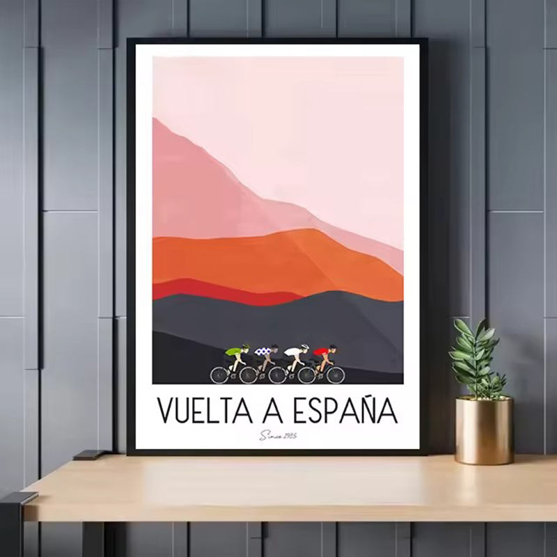 Akwarela Wyścig rowerowy Rower – Mountain Biking Pictures recenzja i cena