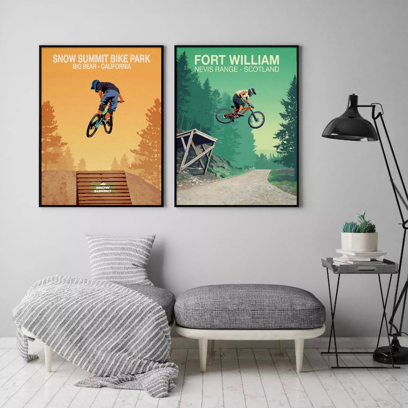 Mountain Bike Trail Poster Sno – Mountain Biking Pictures recenzja i cena